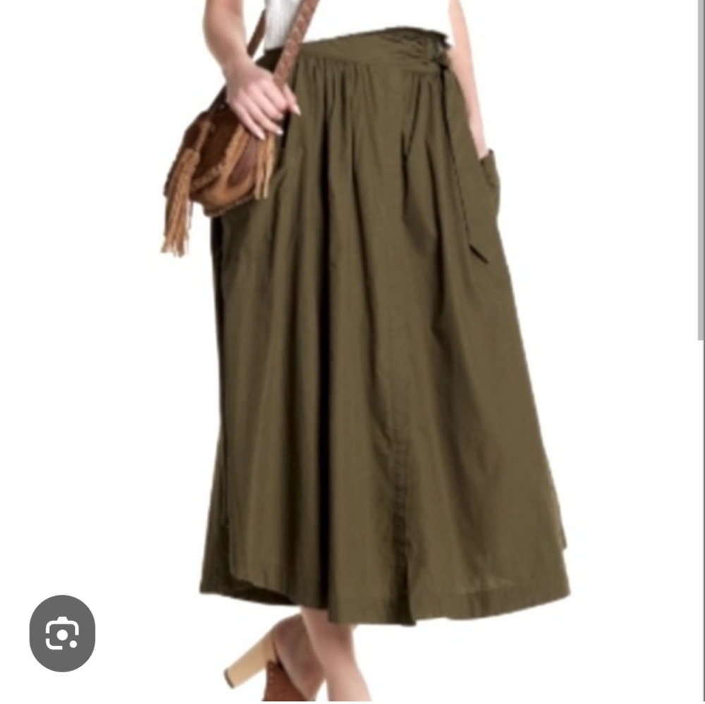 Free people Dream If New Midi Skirt midi skirt with pockets